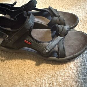 Teva Black Outdoor Sandals